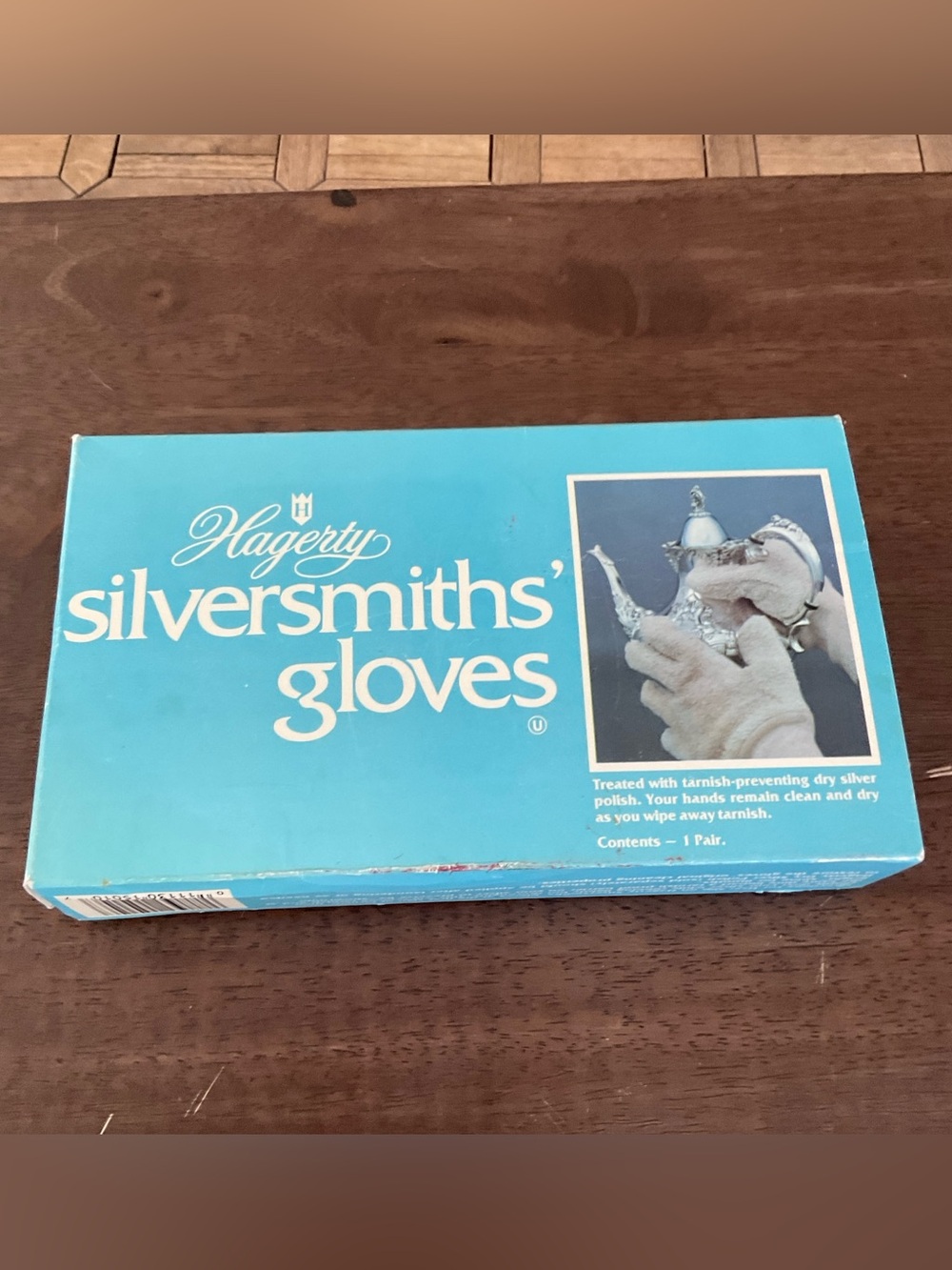 Hagerty Silversmiths’ Dry Silver Polishing Gloves 1 pair used